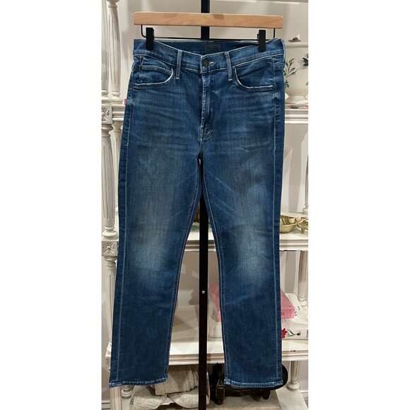 Mother The Mid Rise Dazzler Ankle Jeans Size 28 in Wish on a Star - Picture 4 of 7